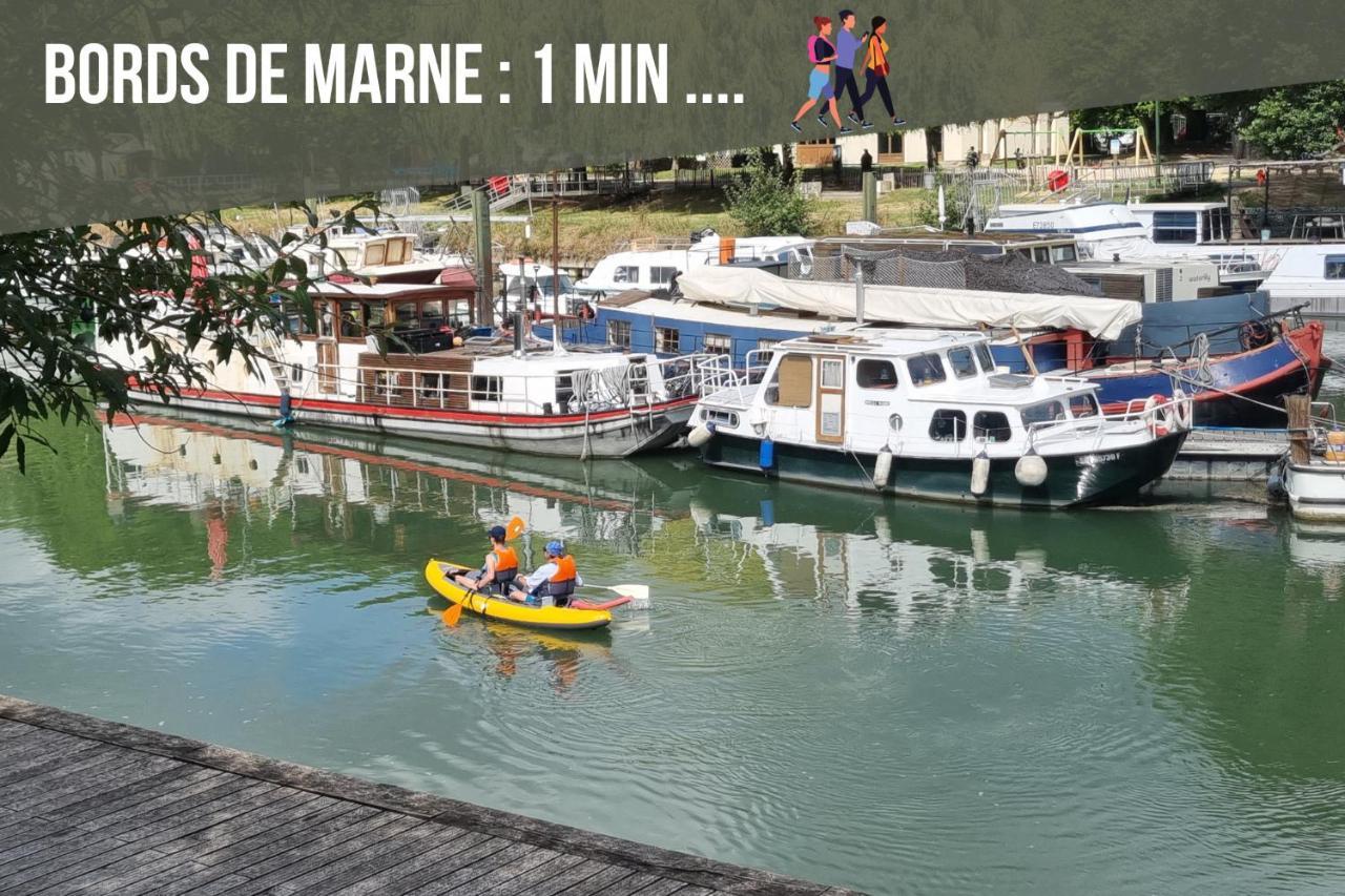 Evasion Entre Paris, Disneyland Et Bords De Marne Noisy-le-Grand Exteriér fotografie